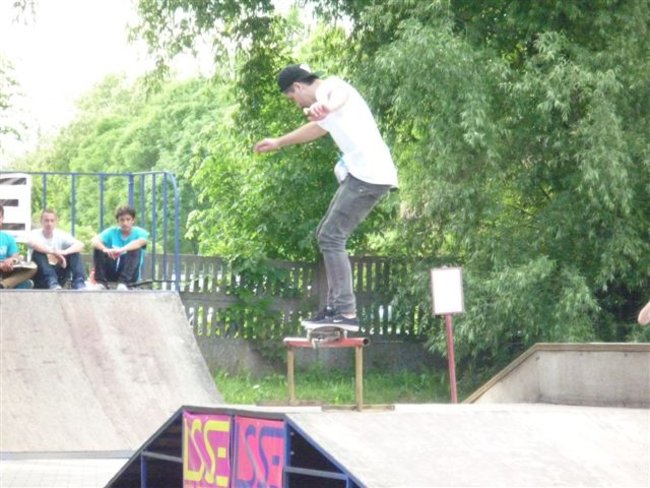 Skaterzy opanowali Borek - zdjęcia