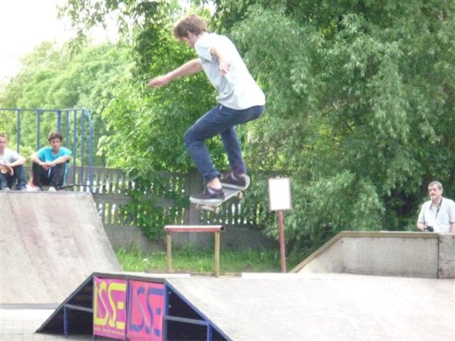 Skaterzy opanowali Borek - zdjęcia