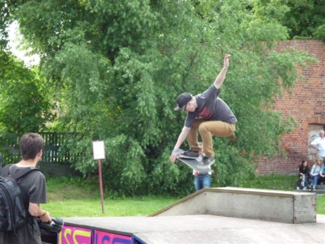 Skaterzy opanowali Borek - zdjęcia