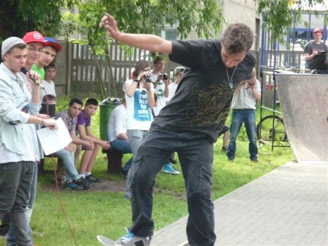 Skaterzy opanowali Borek - zdjęcia