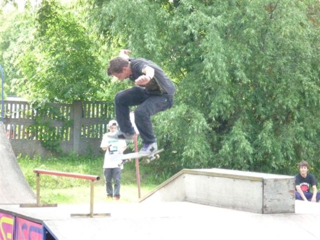 Skaterzy opanowali Borek - zdjęcia