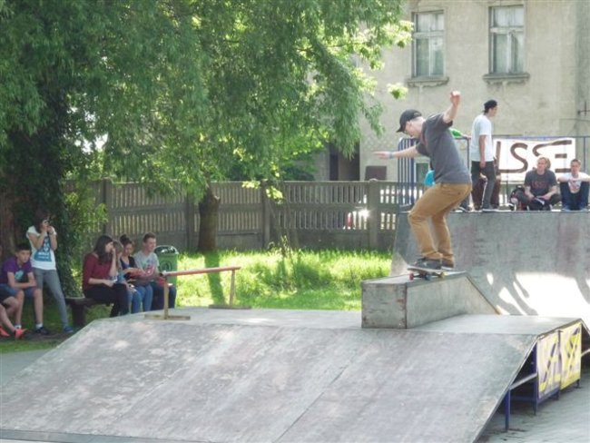 Skaterzy opanowali Borek - zdjęcia