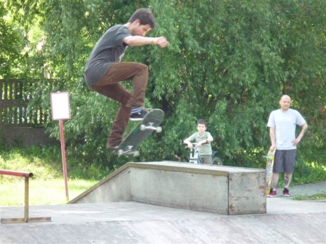 Skaterzy opanowali Borek - zdjęcia