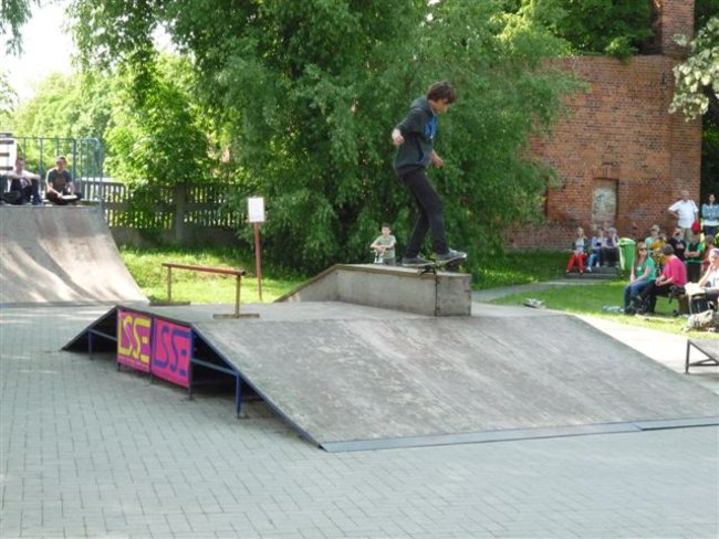 Skaterzy opanowali Borek - zdjęcia