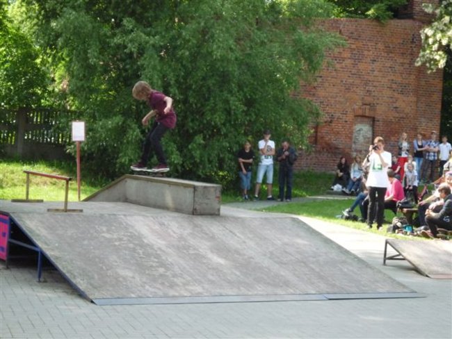 Skaterzy opanowali Borek - zdjęcia