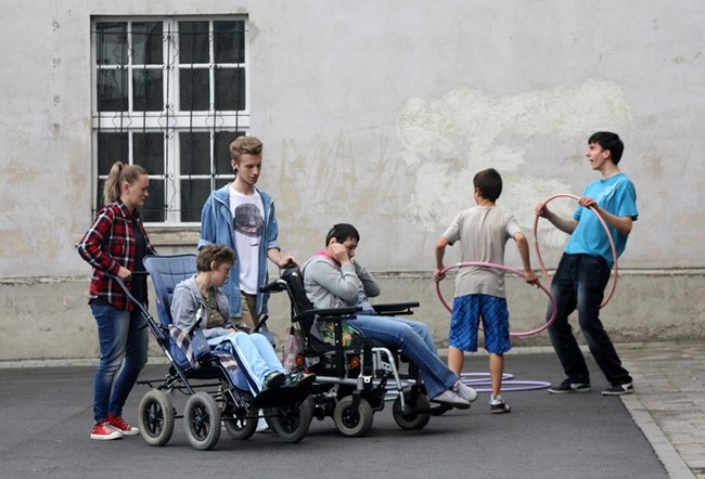 Uczyli się  empatii - zdjęcia