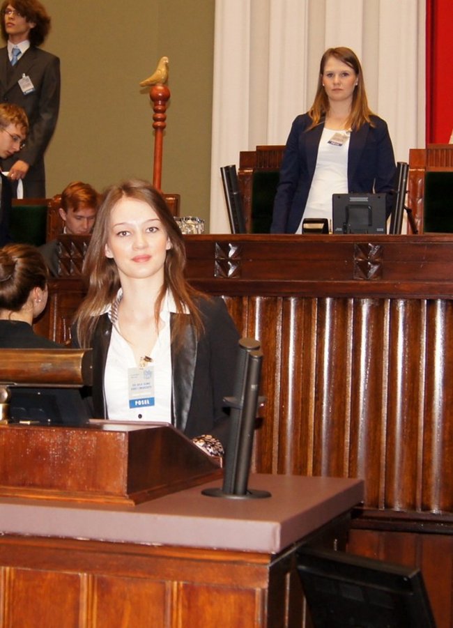 Gostynianie w sejmowych ławach - zdjęcia