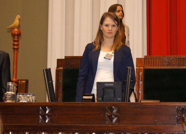 Gostynianie w sejmowych ławach - zdjęcia