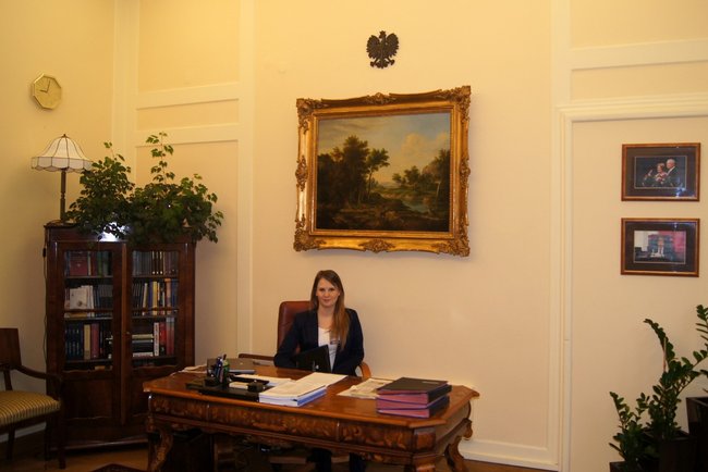 Gostynianie w sejmowych ławach - zdjęcia