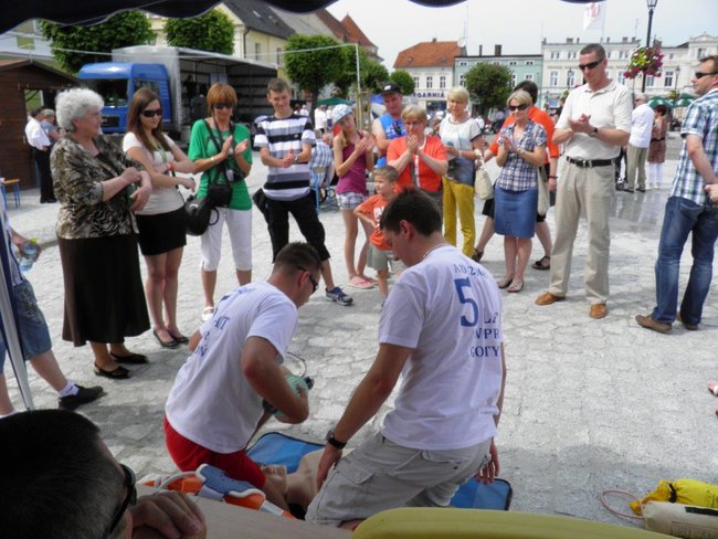 Promowali nie tylko zdrowie - zdjęcia