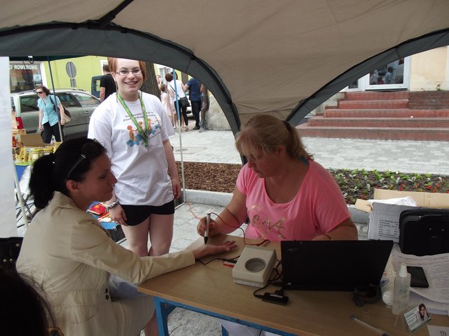 Promowali nie tylko zdrowie - zdjęcia