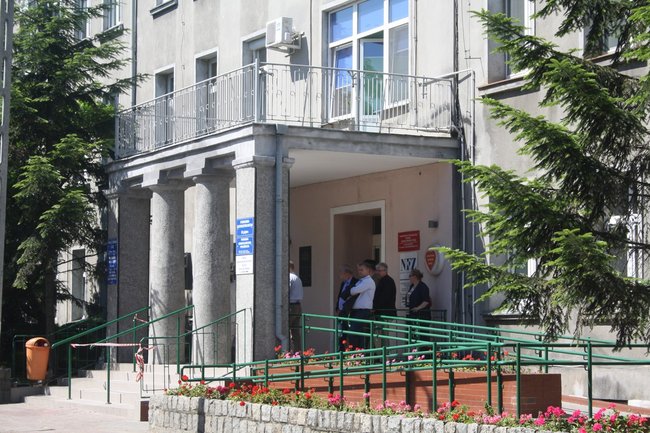 W szpitalu ewakuowano pacjentów - zdjęcia