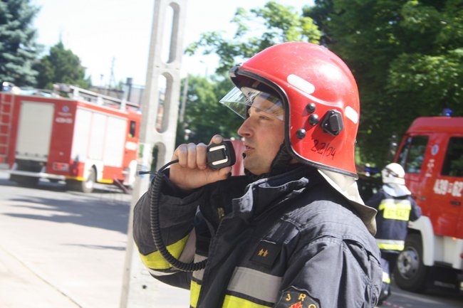 W szpitalu ewakuowano pacjentów - zdjęcia