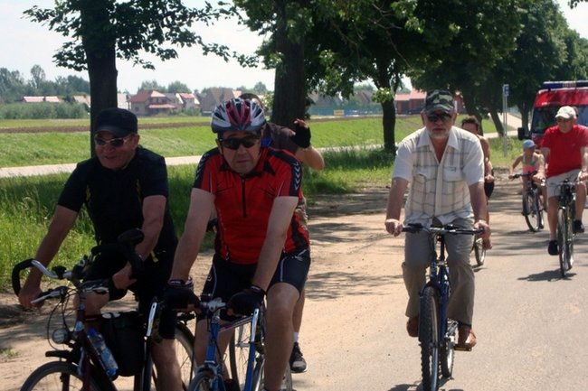 Rowerem nad zalew - zdjęcia