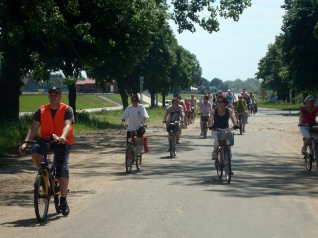 Rowerem nad zalew - zdjęcia