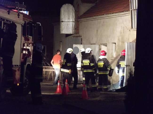 Strop runął na zwierzęta - zdjęcia