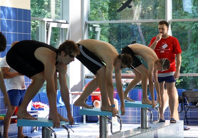 Pływają coraz lepiej - zdjęcia