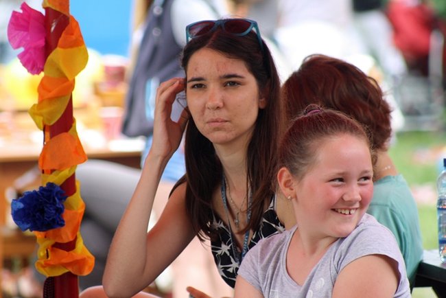 Smerfne powitanie lata - zdjęcia