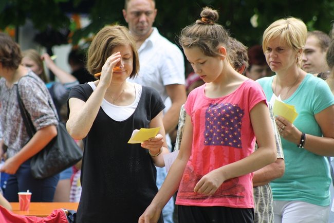 Smerfne powitanie lata - zdjęcia