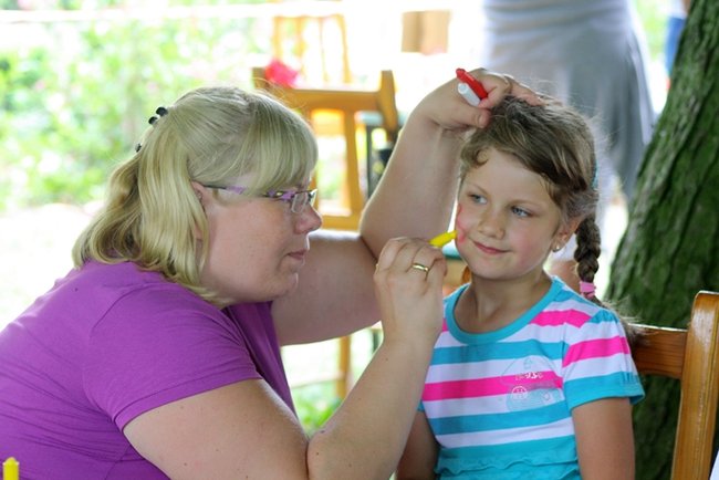 Smerfne powitanie lata - zdjęcia