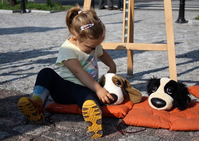 Rynek pełen czworonogów - zdjęcia