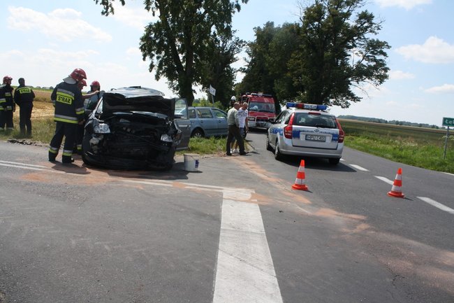 Ciężarna kobieta trafiła do szpitala - zdjęcia