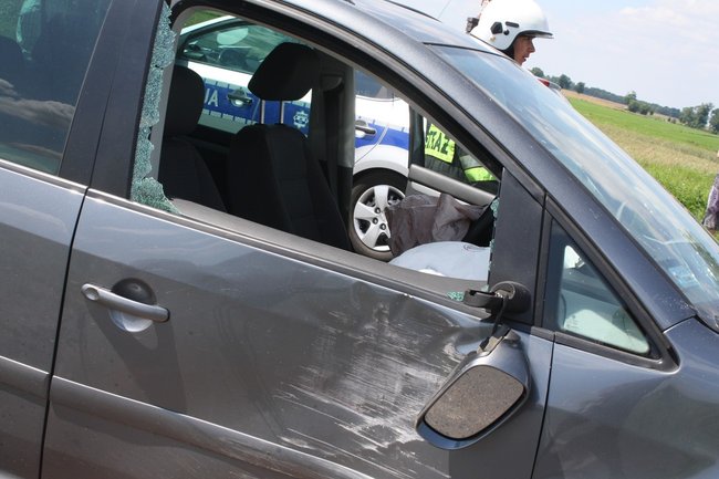 Ciężarna kobieta trafiła do szpitala - zdjęcia