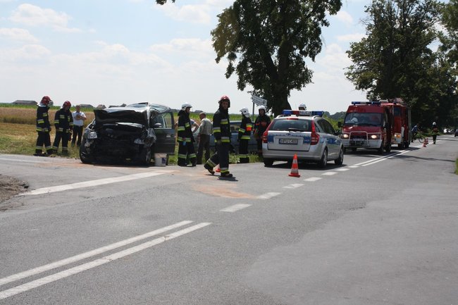 Ciężarna kobieta trafiła do szpitala - zdjęcia