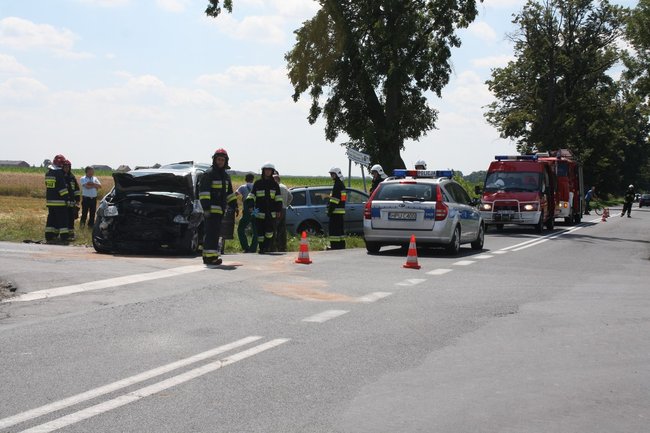 Ciężarna kobieta trafiła do szpitala - zdjęcia