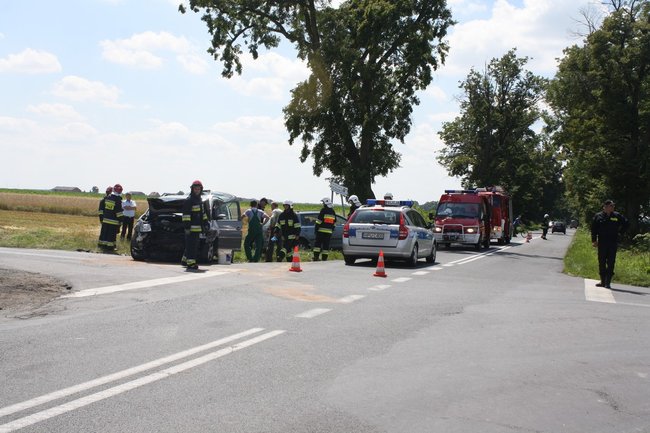 Ciężarna kobieta trafiła do szpitala - zdjęcia