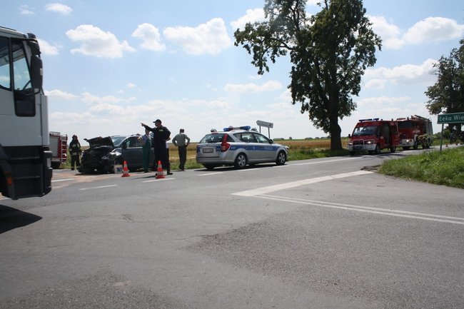 Ciężarna kobieta trafiła do szpitala - zdjęcia