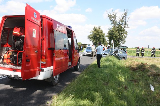 Ciężarna kobieta trafiła do szpitala - zdjęcia