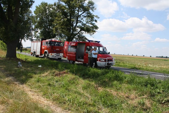 Ciężarna kobieta trafiła do szpitala - zdjęcia