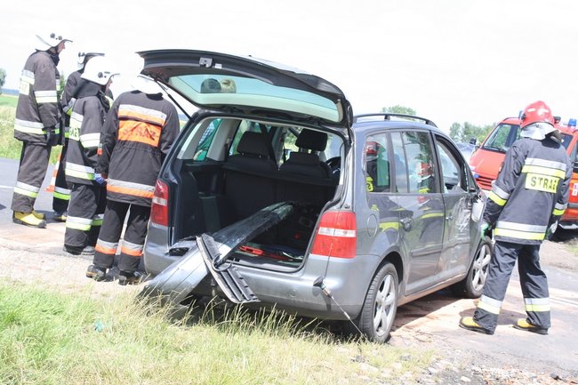 Ciężarna kobieta trafiła do szpitala - zdjęcia