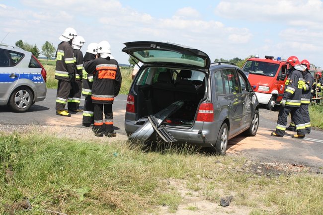 Ciężarna kobieta trafiła do szpitala - zdjęcia