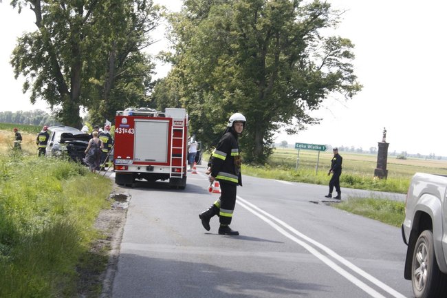 Ciężarna kobieta trafiła do szpitala - zdjęcia