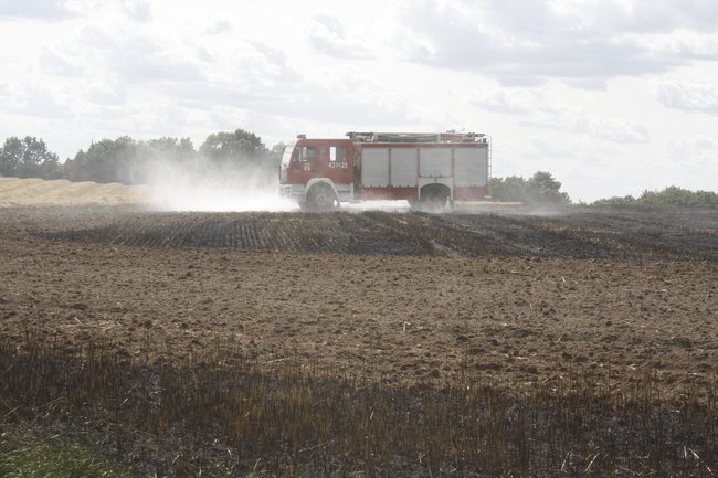  Groźny pożar w Daleszynie - zdjęcia