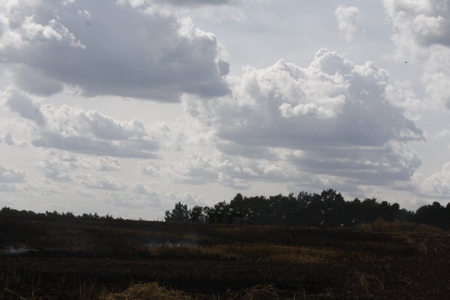  Groźny pożar w Daleszynie - zdjęcia
