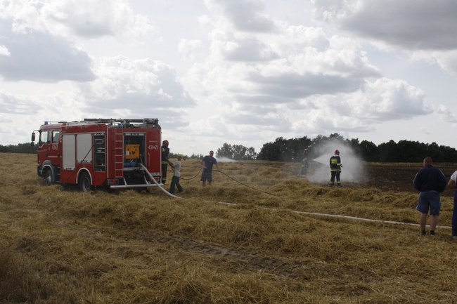  Groźny pożar w Daleszynie - zdjęcia