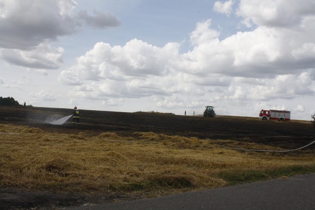  Groźny pożar w Daleszynie - zdjęcia