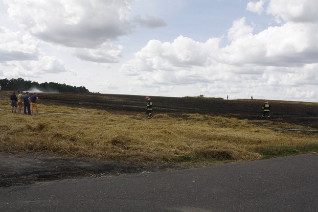  Groźny pożar w Daleszynie - zdjęcia