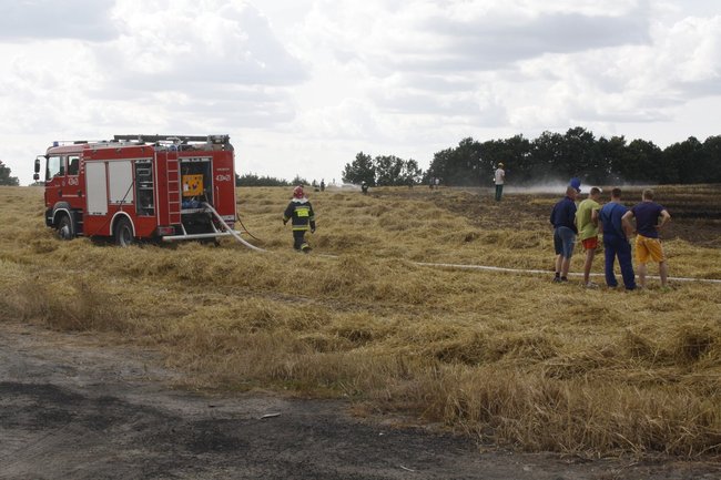  Groźny pożar w Daleszynie - zdjęcia