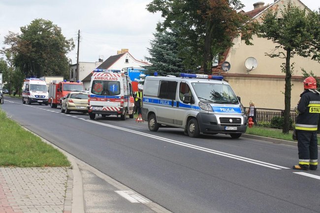 Zderzyły się cztery auta - zdjęcia