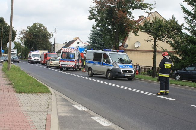 Zderzyły się cztery auta - zdjęcia