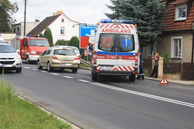 Zderzyły się cztery auta - zdjęcia