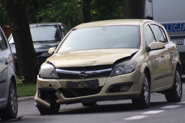 Zderzyły się cztery auta - zdjęcia