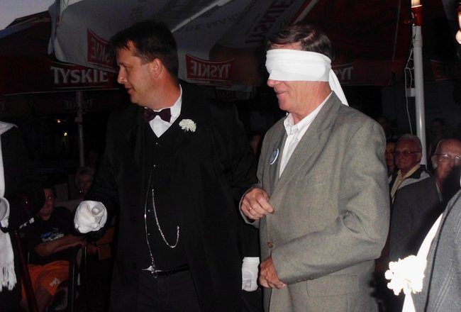 Rozstrzygnęli bitwę w stylu retro - zdjęcia