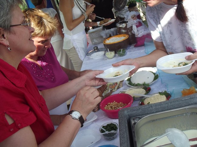 Mleczna uczta w Kościuszkowie - zdjęcia