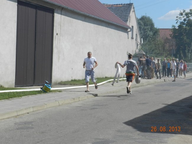 Groźny pożar w Starej Krobi - zdjęcia