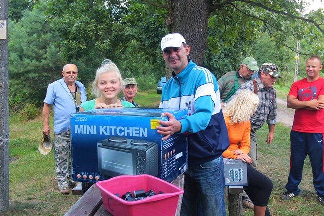 Trudna walka o duże ryby - zdjęcia